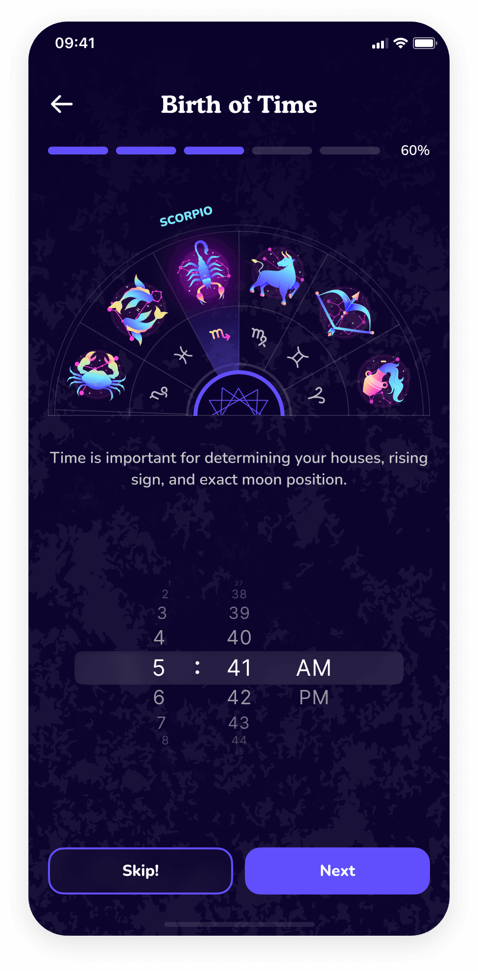 Moonly - Onboarding Screen 3